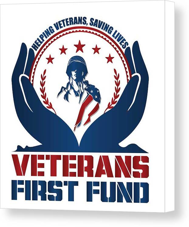 Veterans First Fund Logo - Canvas Print