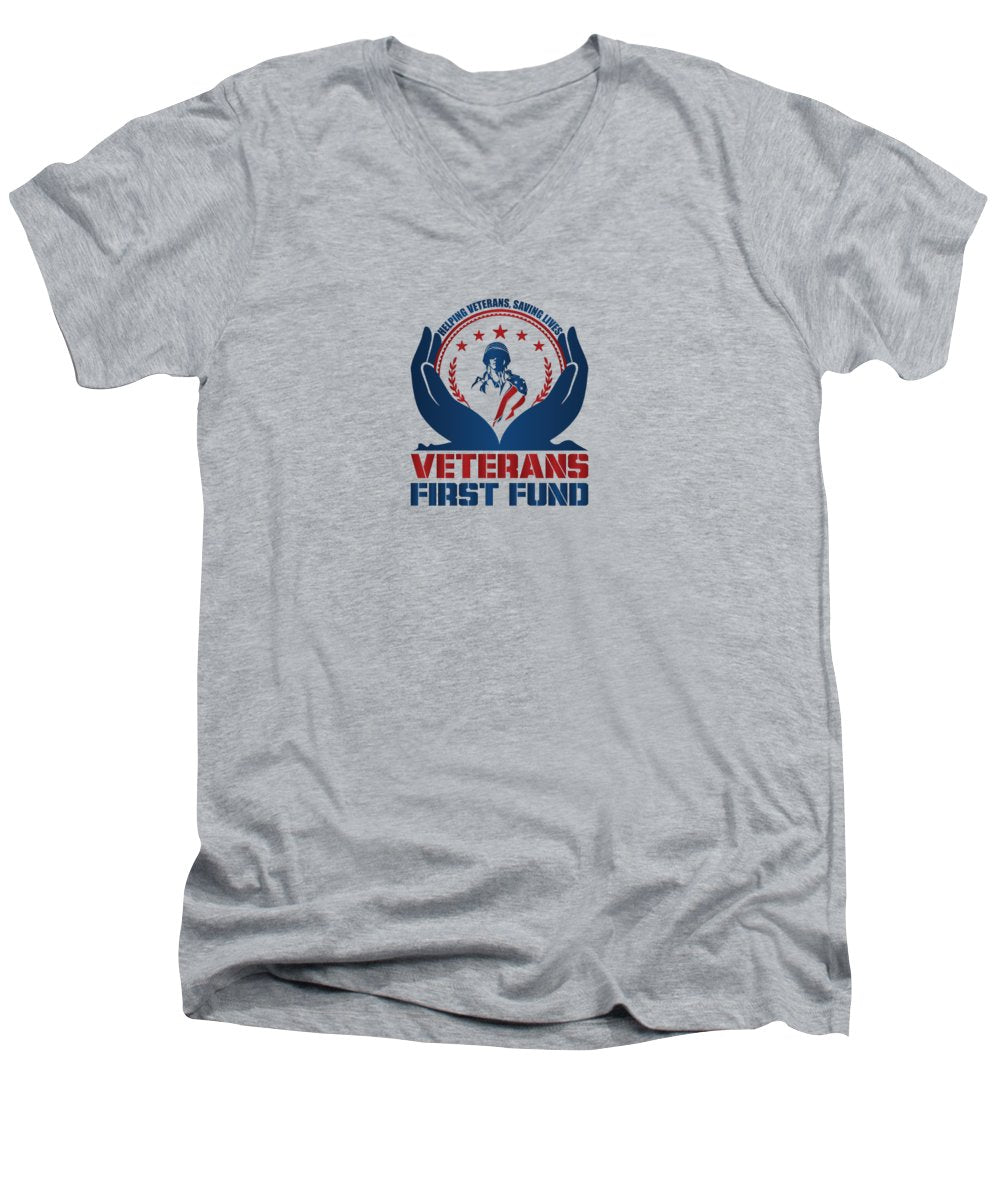 Veterans First Fund - Men's V-Neck T-Shirt