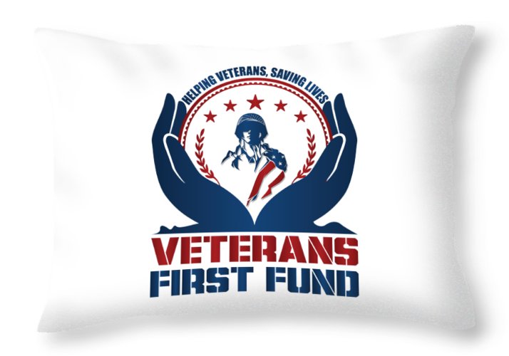 Veterans First Fund - Throw Pillow