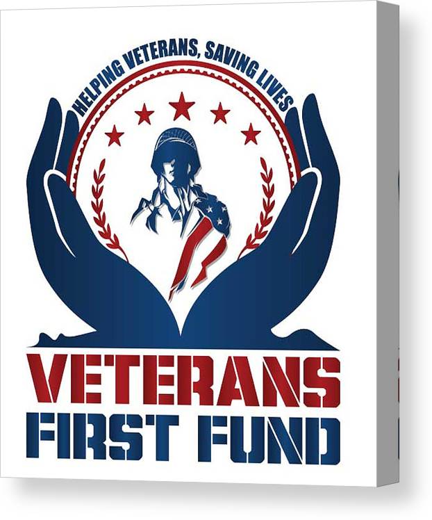 Veterans First Fund Logo - Canvas Print