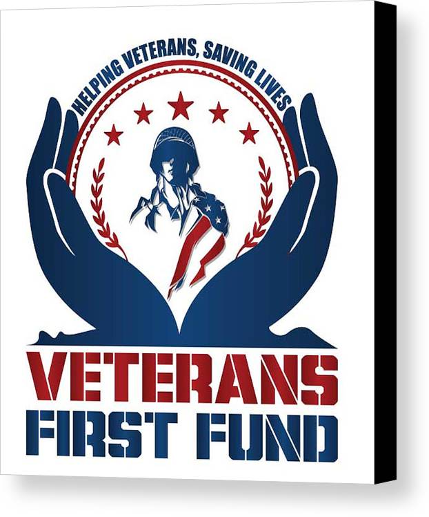 Veterans First Fund Logo - Canvas Print
