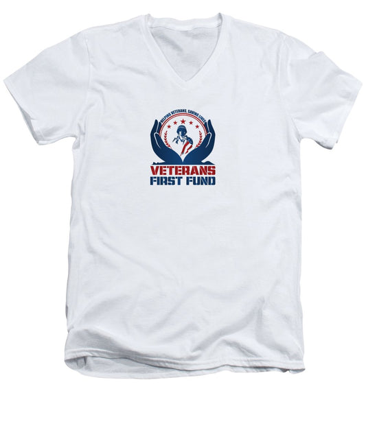 Veterans First Fund - Men's V-Neck T-Shirt